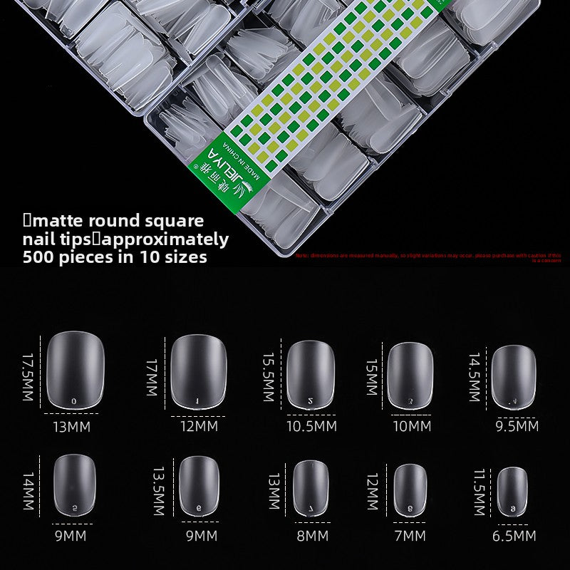 Ultra-thin Transparent Nail Tips For Gel X