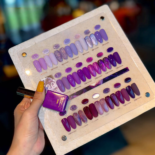 New Arrival JIAO YAN SHE 20 Colors Purple  Blue Rosy White Enhancing Nail Salon Gel