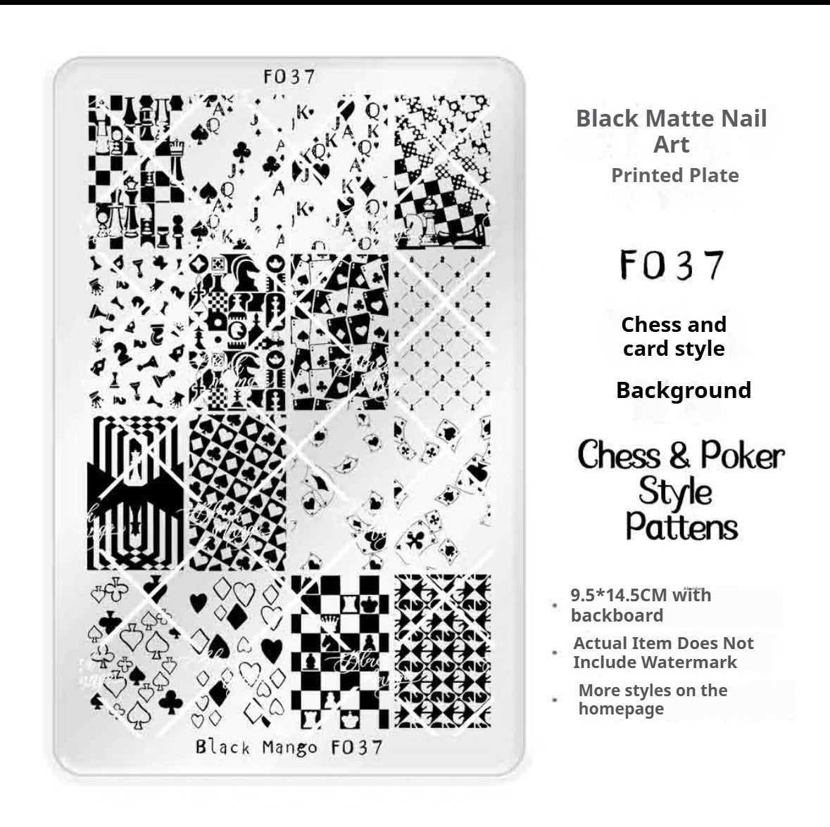 Collections-Black Magic Stamping Plate