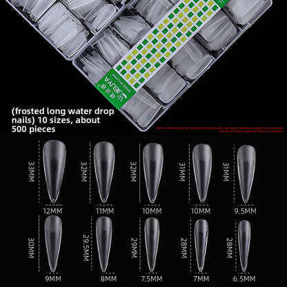Ultra-thin Transparent Nail Tips For Gel X