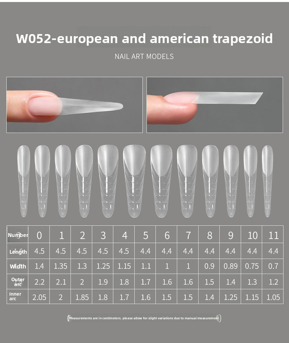 MR NAIL French Nail Forms & 3D Acrylic Builder Gel  Quick Extension Self-leveling