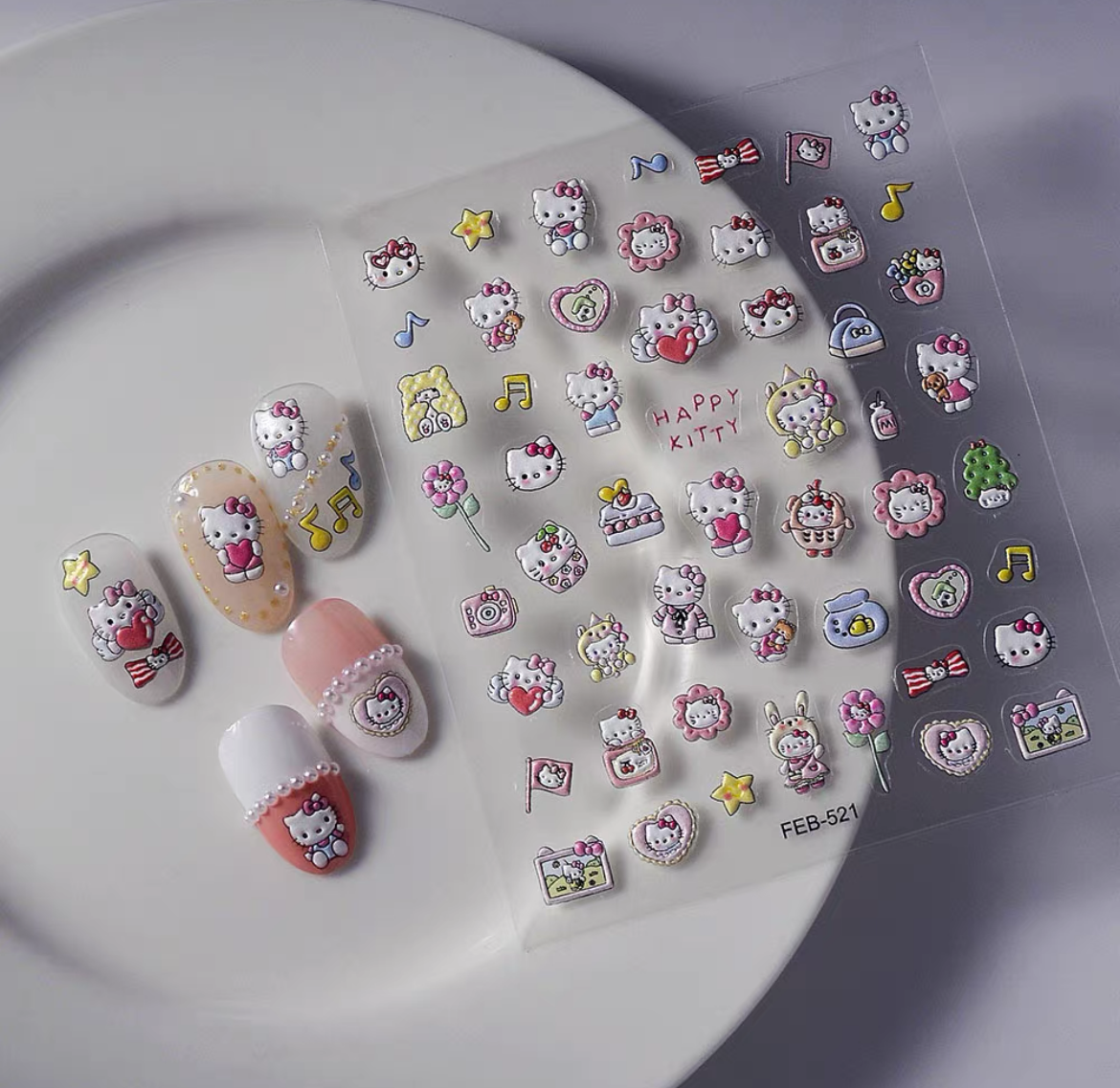 FEB Cartoon Nail Stickers