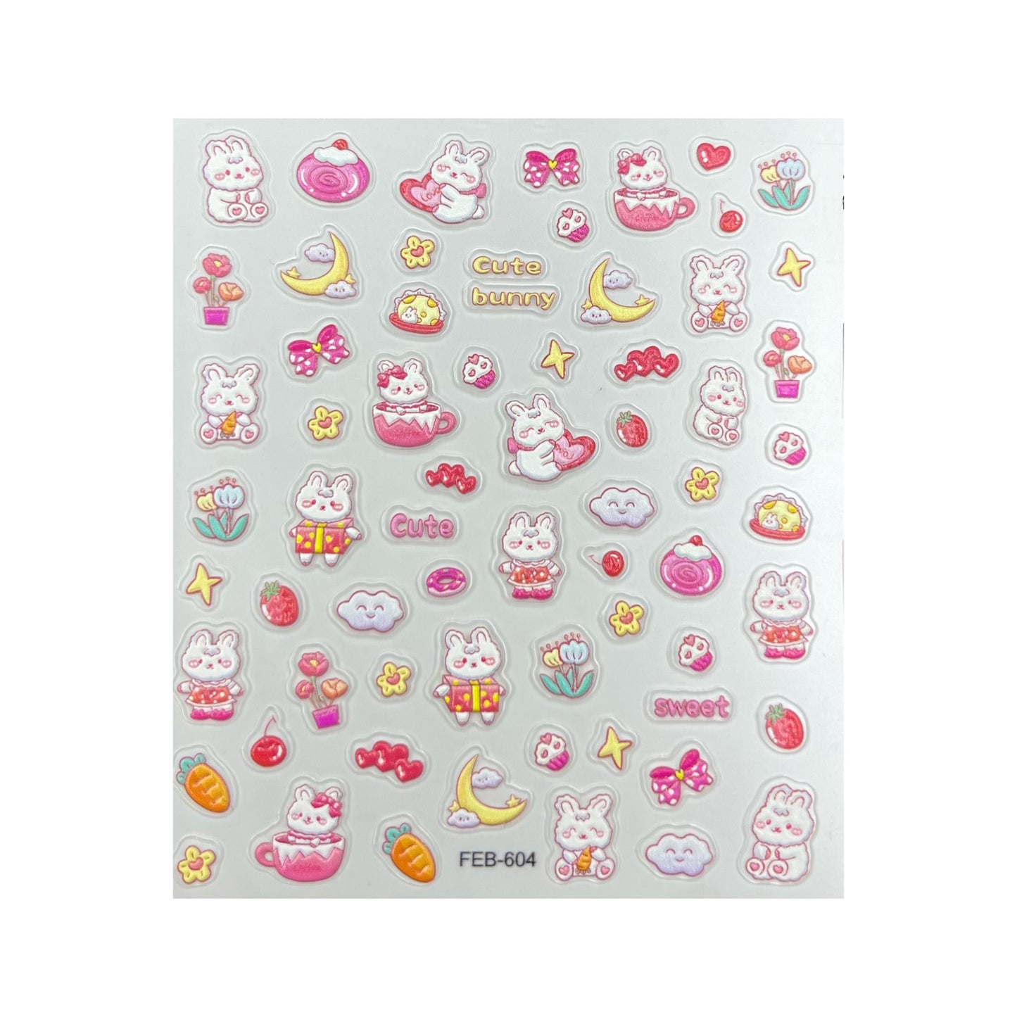 FEB Cartoon Nail Stickers