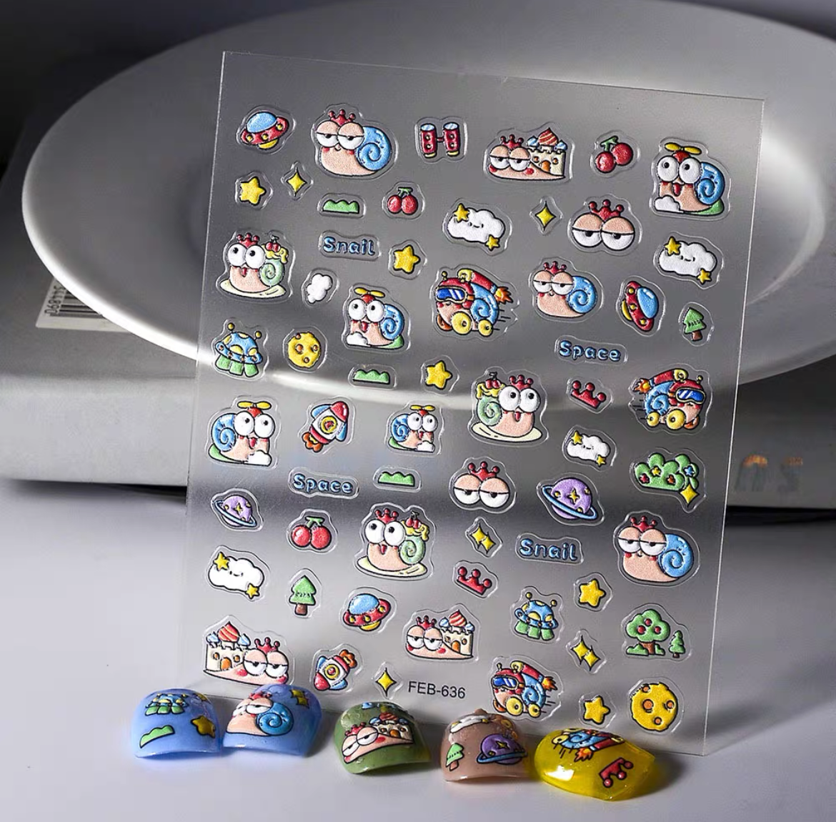 FEB Cartoon Nail Stickers