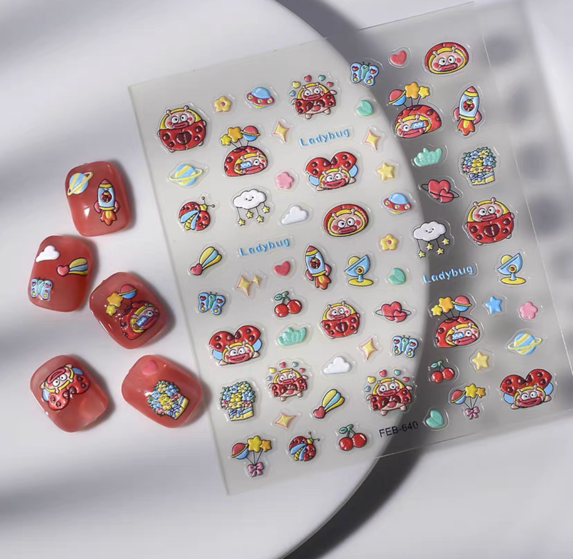 FEB Cartoon Nail Stickers