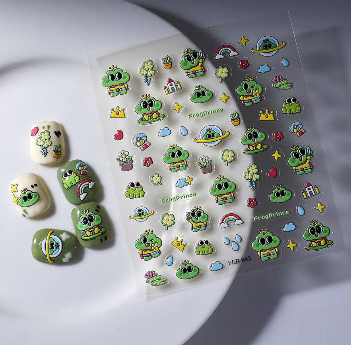 FEB Cartoon Nail Stickers