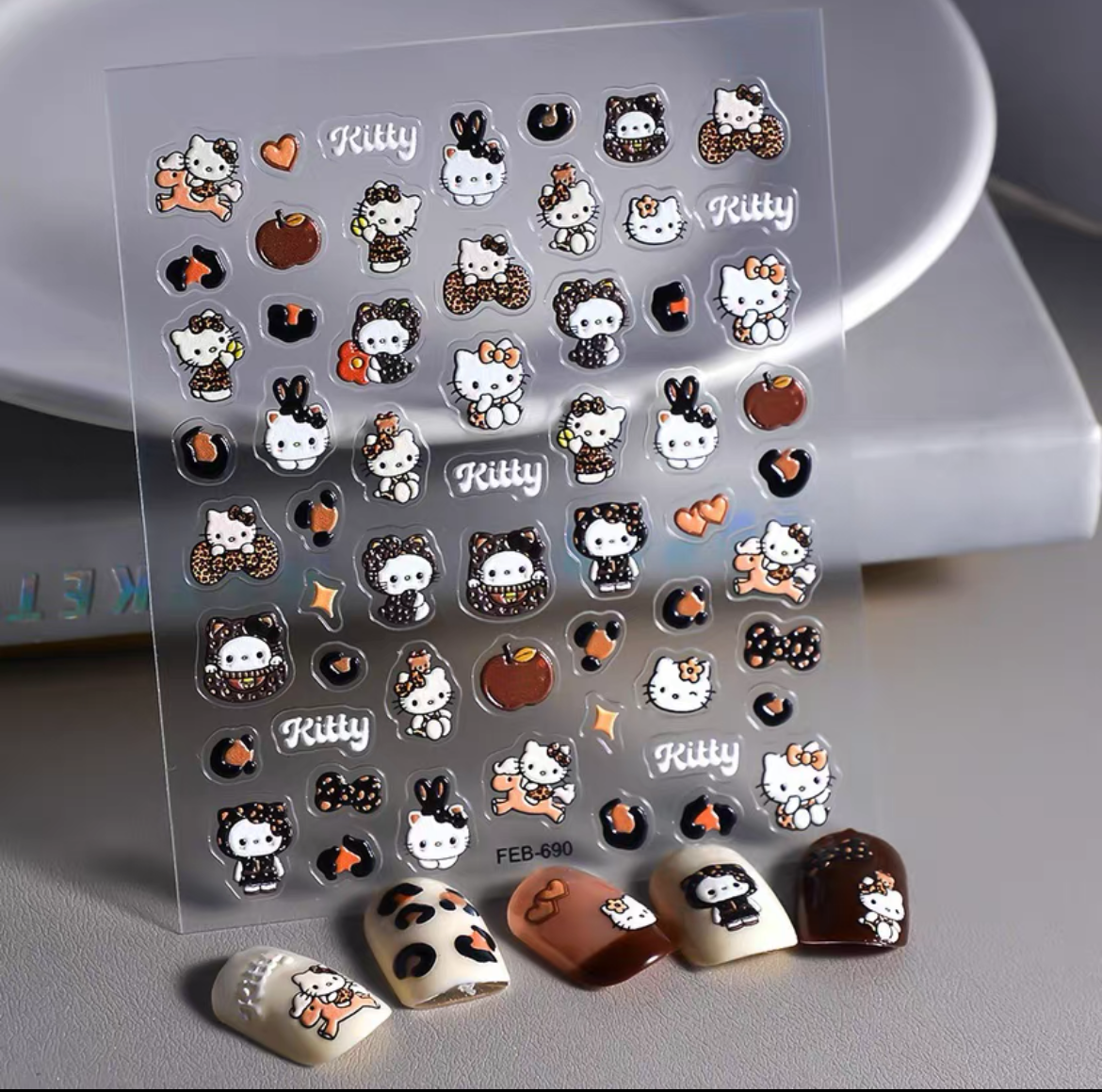 FEB Cartoon Nail Stickers