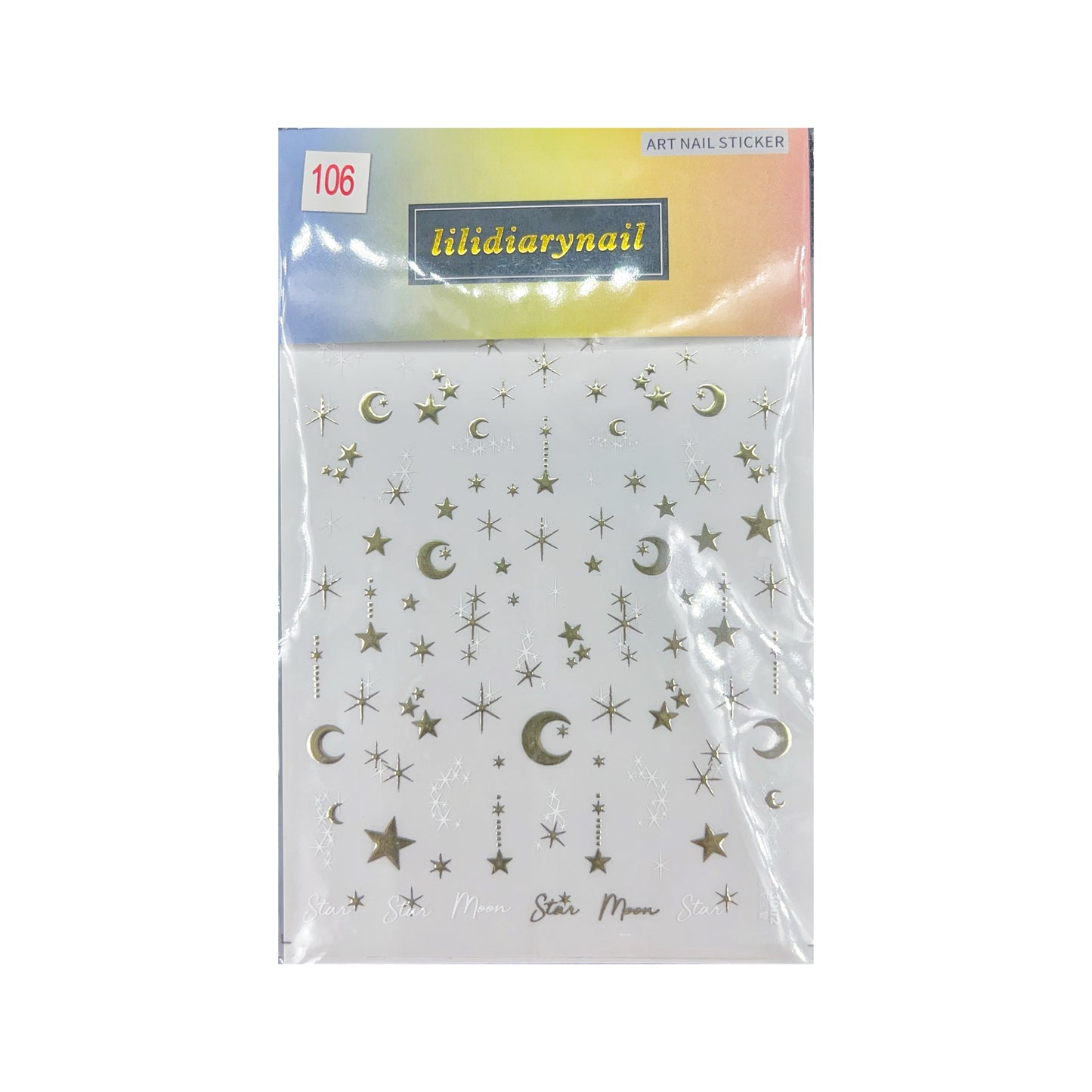 Star Series Nail Sticker Decoration