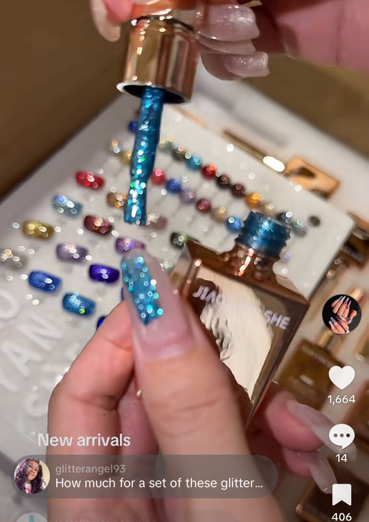JIAO YAN SHE -24 Colors Colorful Glitter Collection