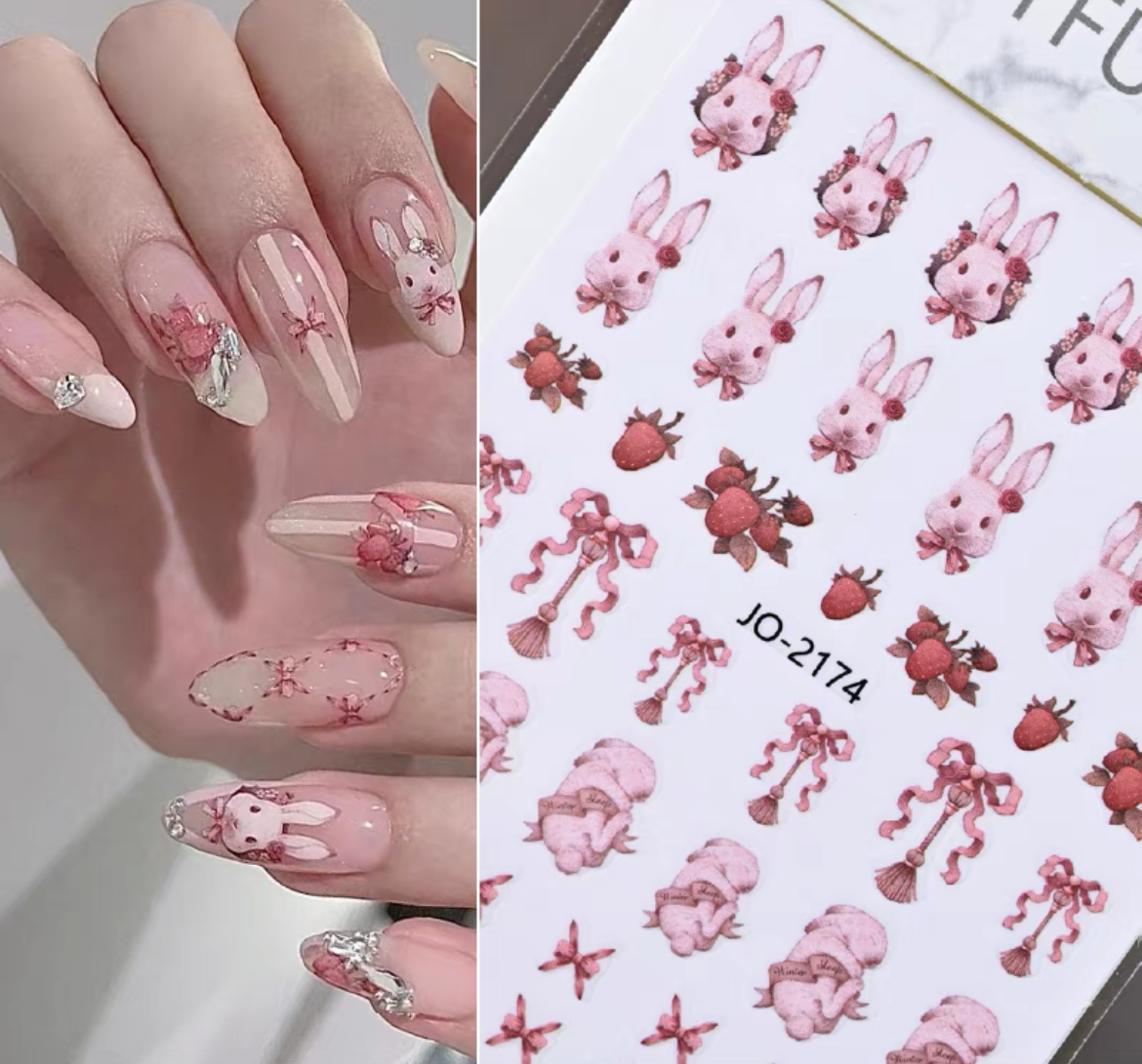 Animal Nail Stickers