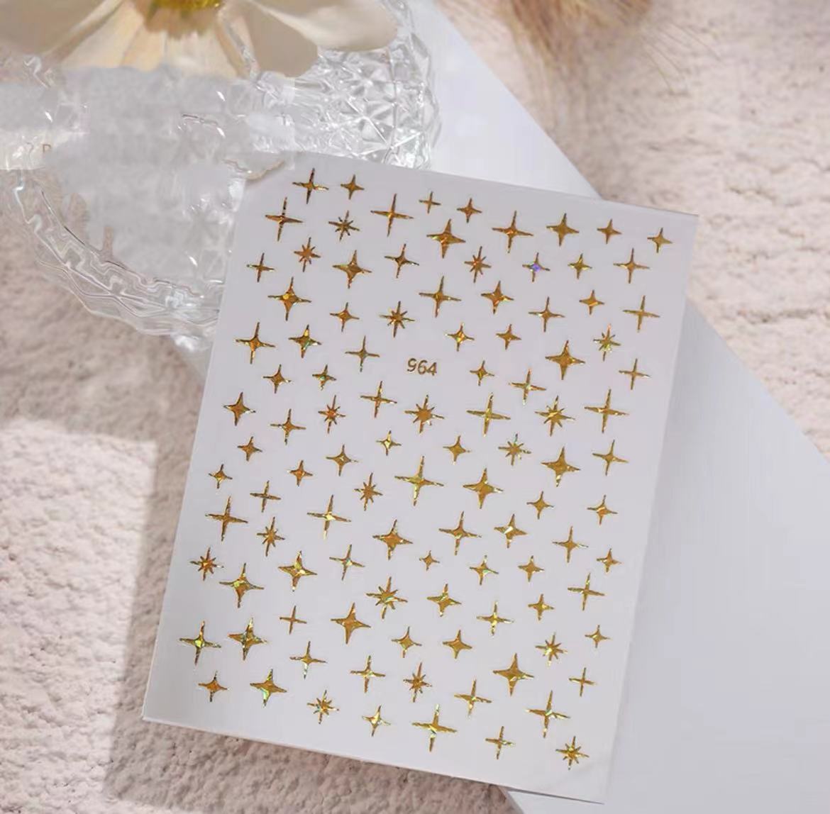Stars and Moon Nail Stickers