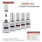 【LILI DIARY】 Nail Glass-Like Glossy Top Coat (HEMA FREE),  45 Days No Yellowing,Non-Wipe