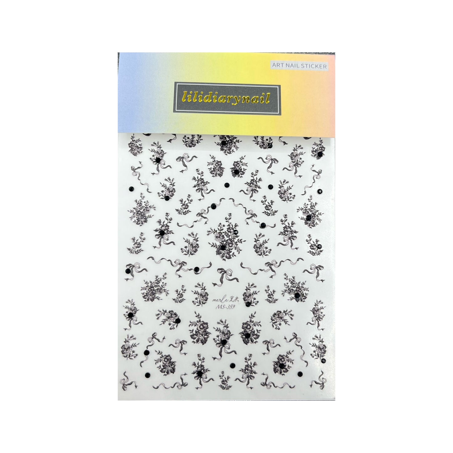 Pearl Diamond Nail Sticker