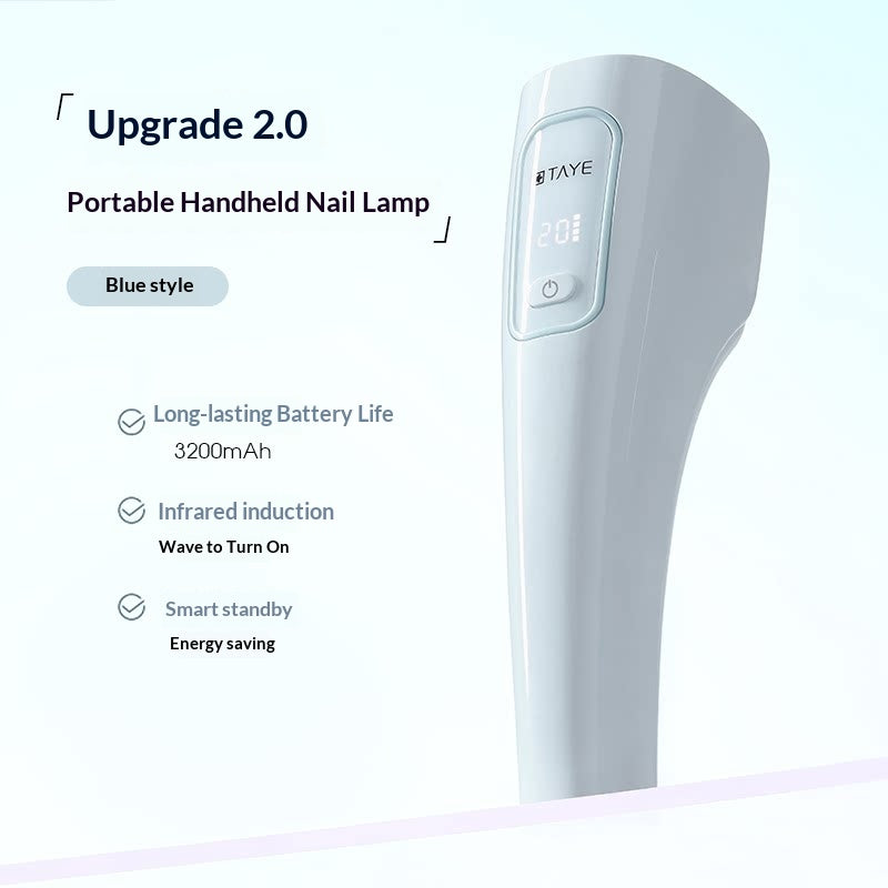 TAYE- Compact Portable Rechargeable Quick-Drying LED Hand Nail Lamp