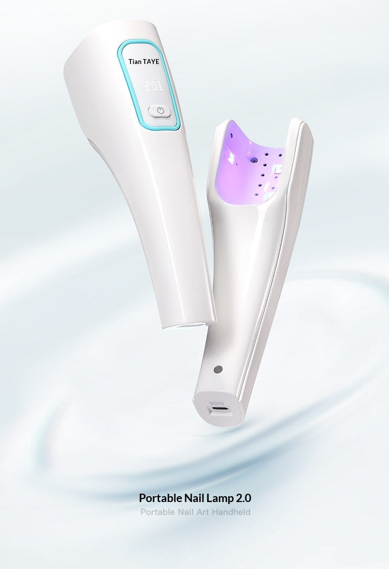 TAYE- Compact Portable Rechargeable Quick-Drying LED Hand Nail Lamp