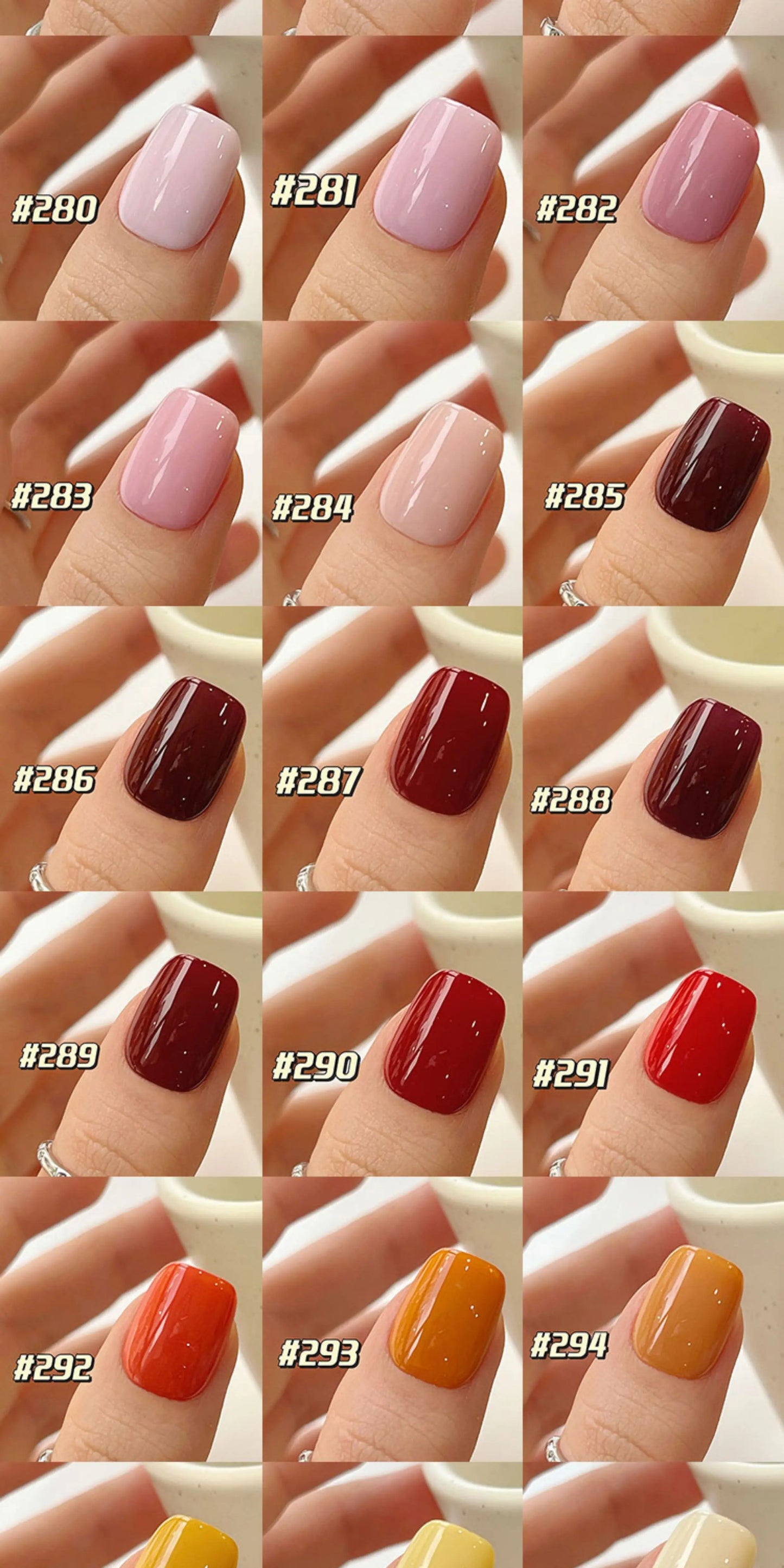 Rouni  Rainbow Island 80-color Nail Polish