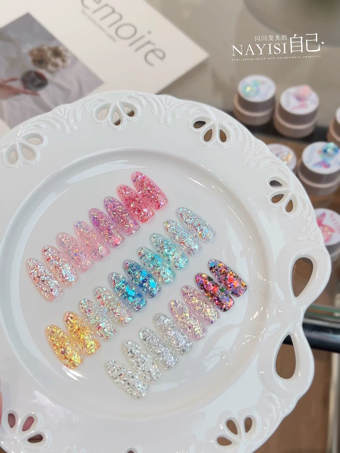 NAYISI Sparkling Myself 24 Colors Glitter Collection