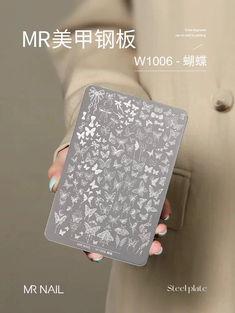 MR NAIL Nail Art Stamping Plate