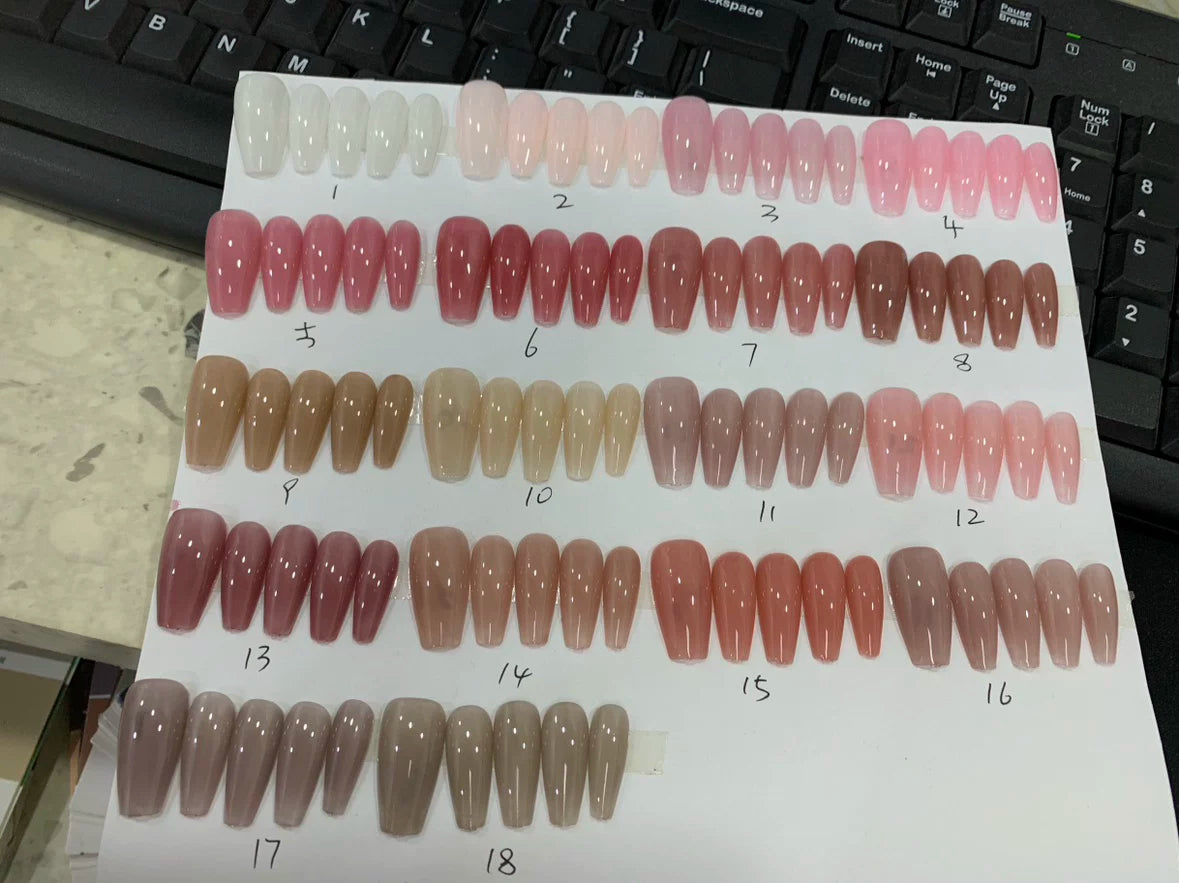 Jiao Yan She 18-colors Jelly Collection