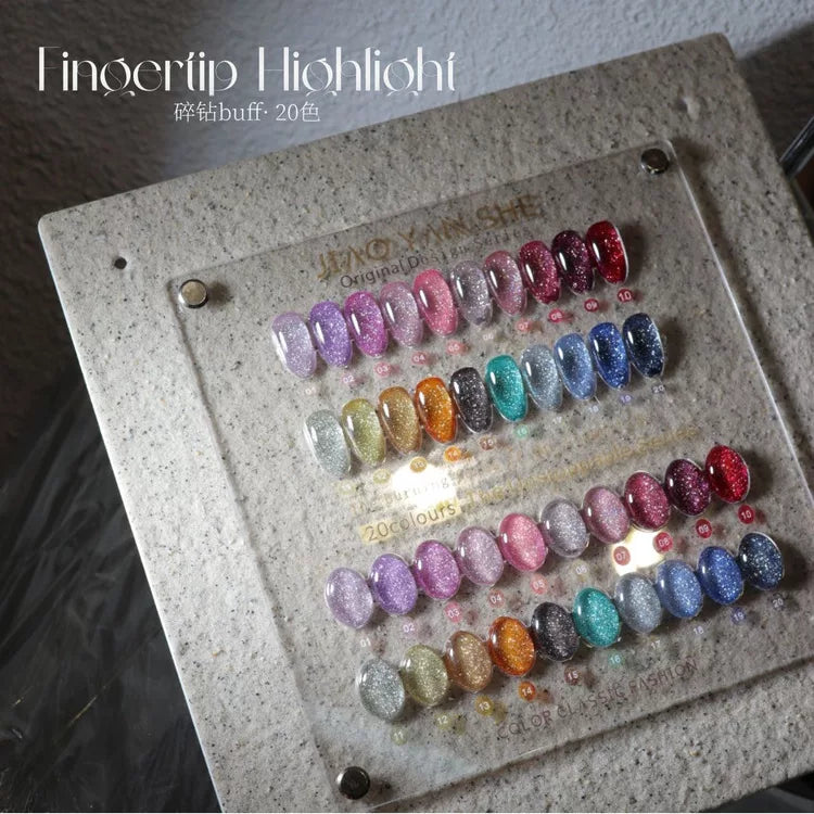 JIAOYANSHE 20 Colors Diamond Collection