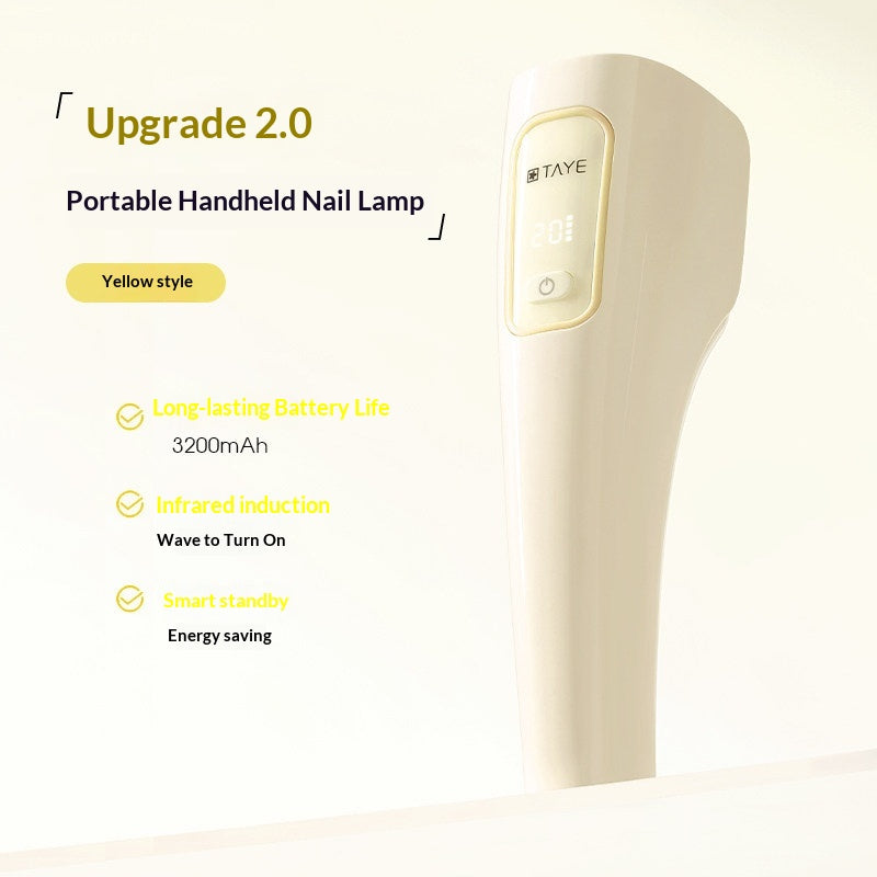 TAYE- Compact Portable Rechargeable Quick-Drying LED Hand Nail Lamp