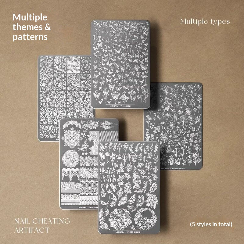 MR NAIL Nail Art Stamping Plate