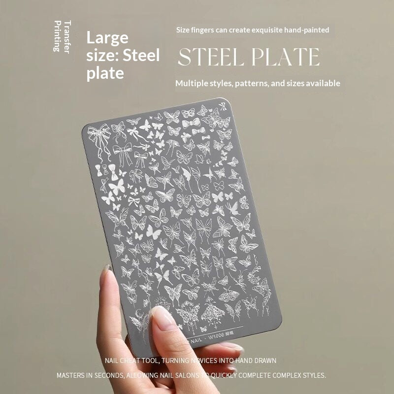 MR NAIL Nail Art Stamping Plate