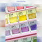 MOKAJIA -72 Colors Pat Pat Gel Palette