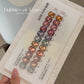 JIAO YAN SHE 12-Color Cocoa Crushed Gold Cat Eye High-Density Magnetic Glitter Shard Nail Gel