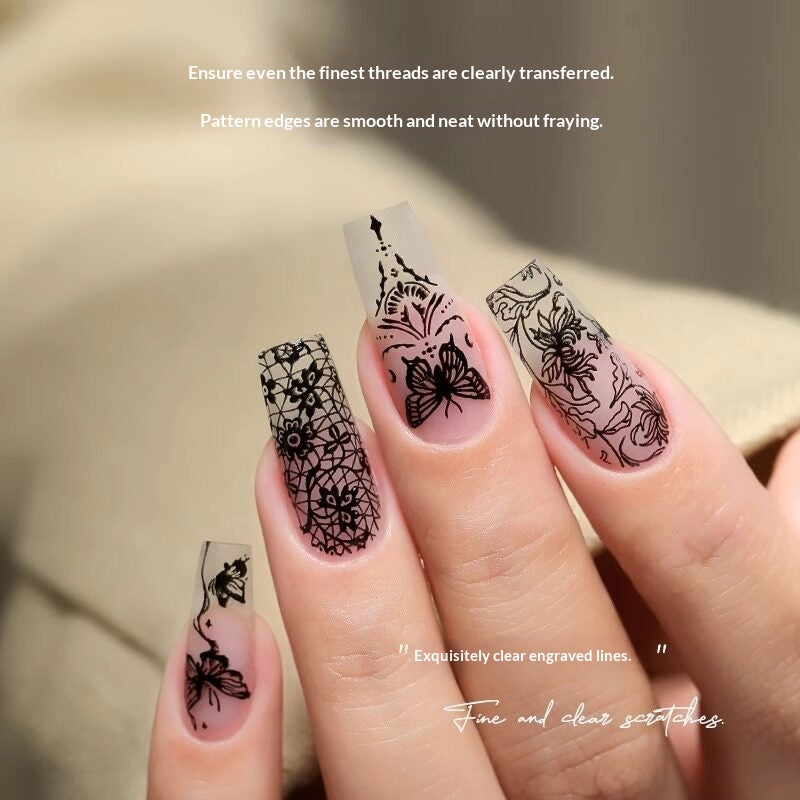 MR NAIL Nail Art Stamping Plate