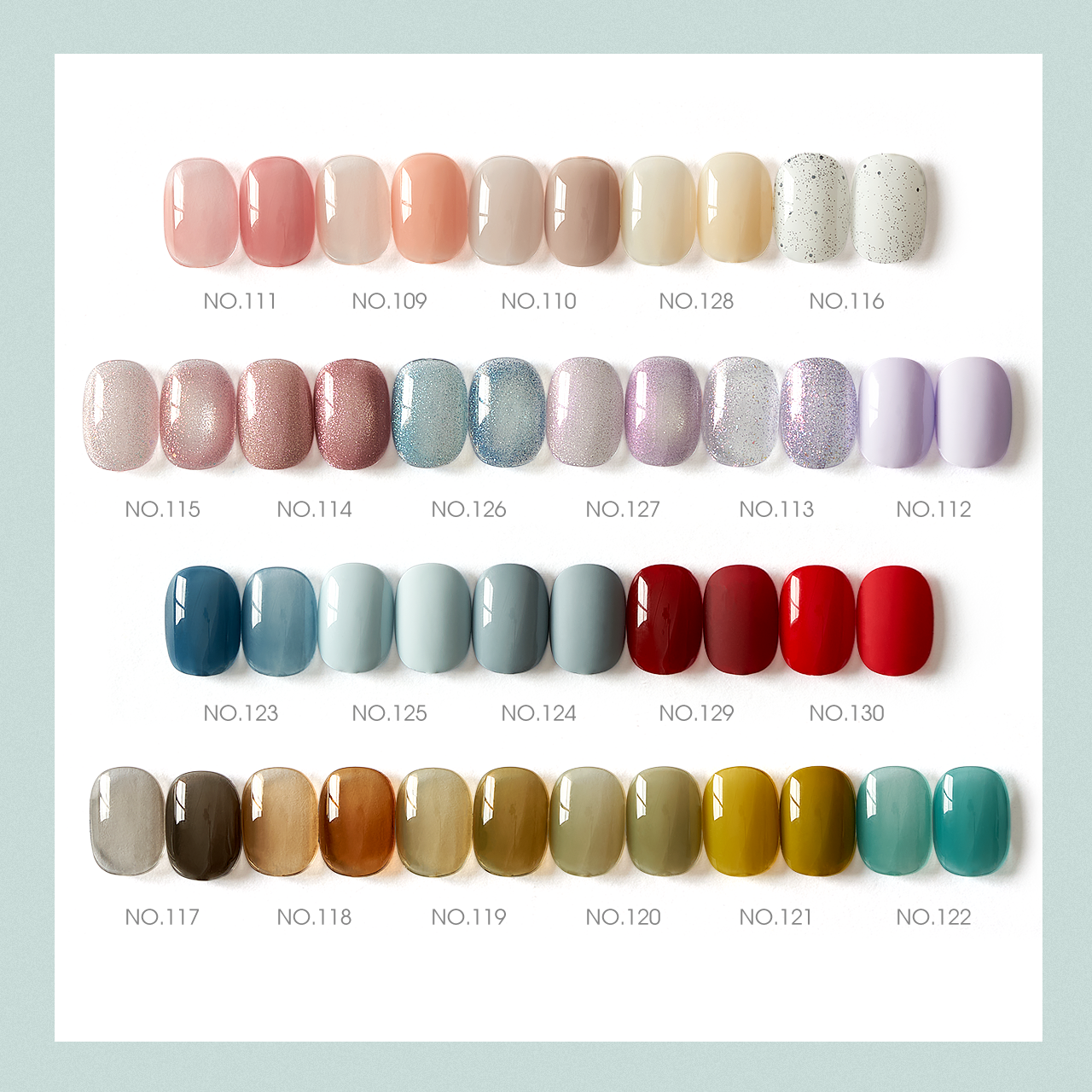 MODING 108-color uv gel polish -can pink individually