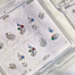Luxury Christmas Nail Diamond Nail Sticker