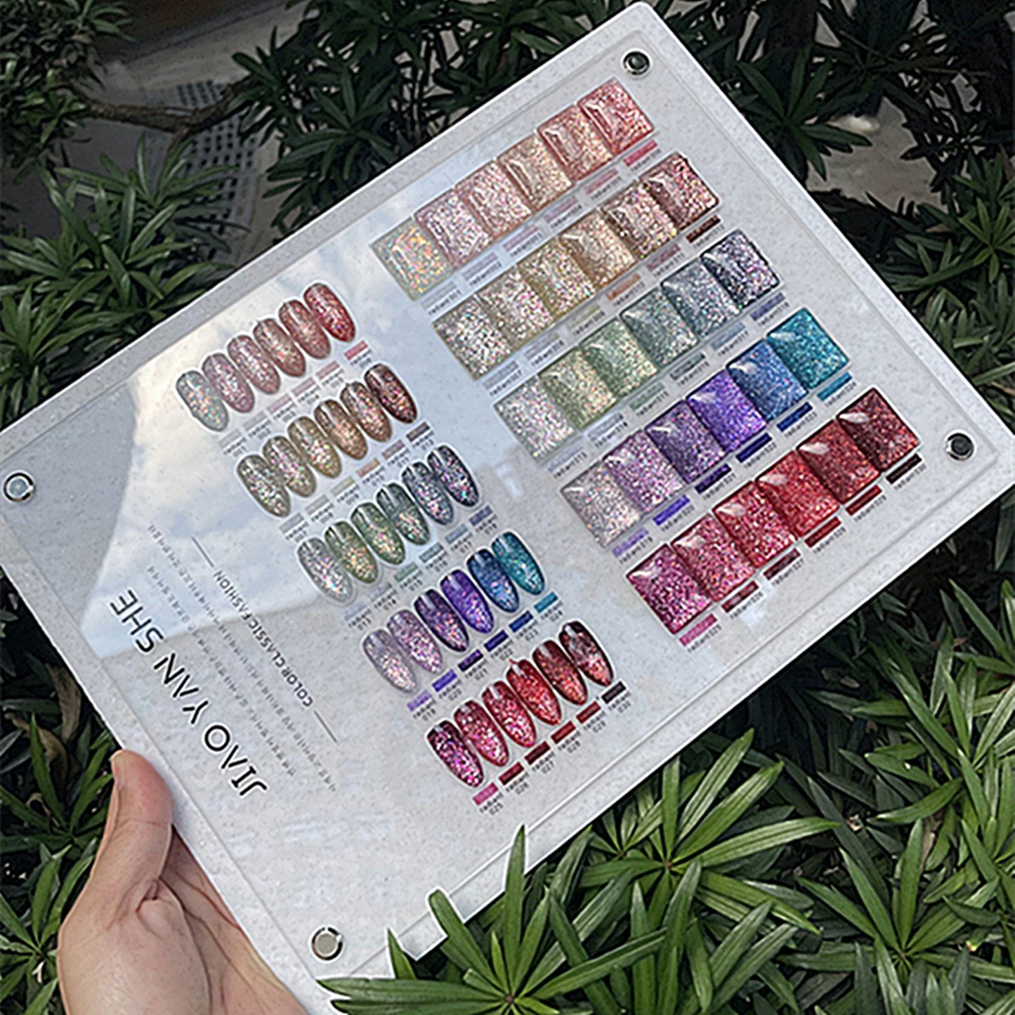 Jiao Yan She 30-Color Gilded Glittering Platinum Collection