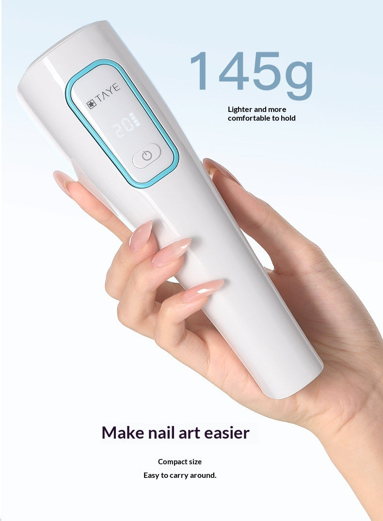 TAYE- Compact Portable Rechargeable Quick-Drying LED Hand Nail Lamp