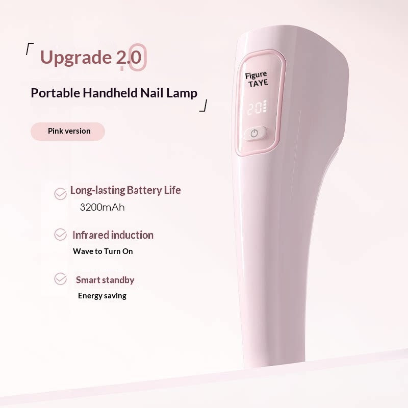 TAYE- Compact Portable Rechargeable Quick-Drying LED Hand Nail Lamp