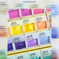 MOKAJIA 72 Colors No-wipe Painting Gel, High Saturation for Line Drawing