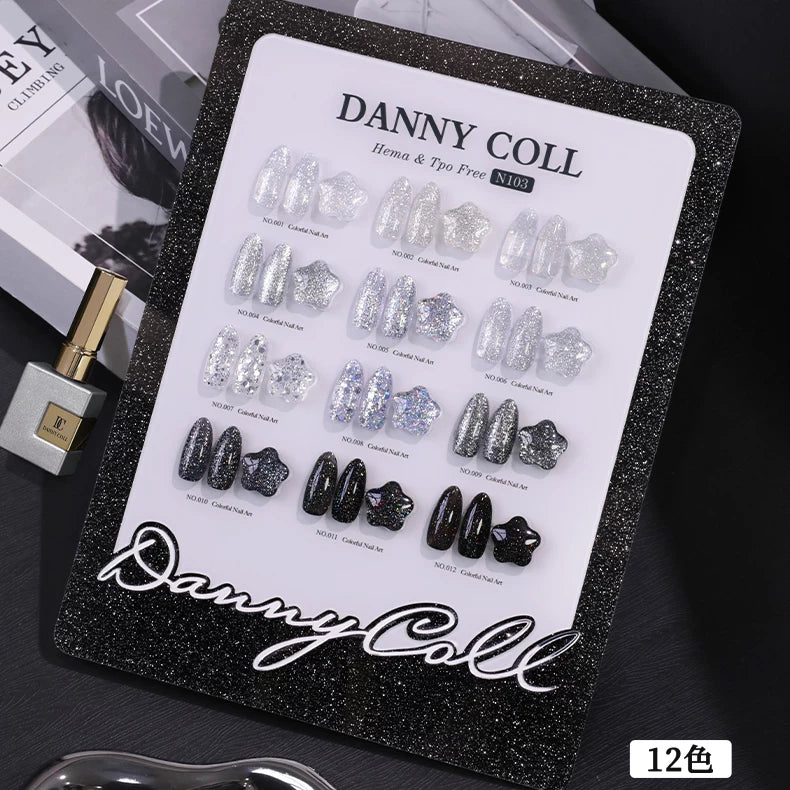 Dannycoll  2026  Whitening Cherry Cat Eye Nail Gel