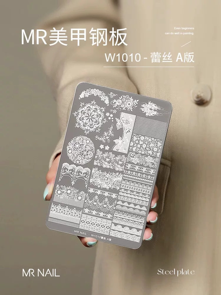 MR NAIL Nail Art Stamping Plate