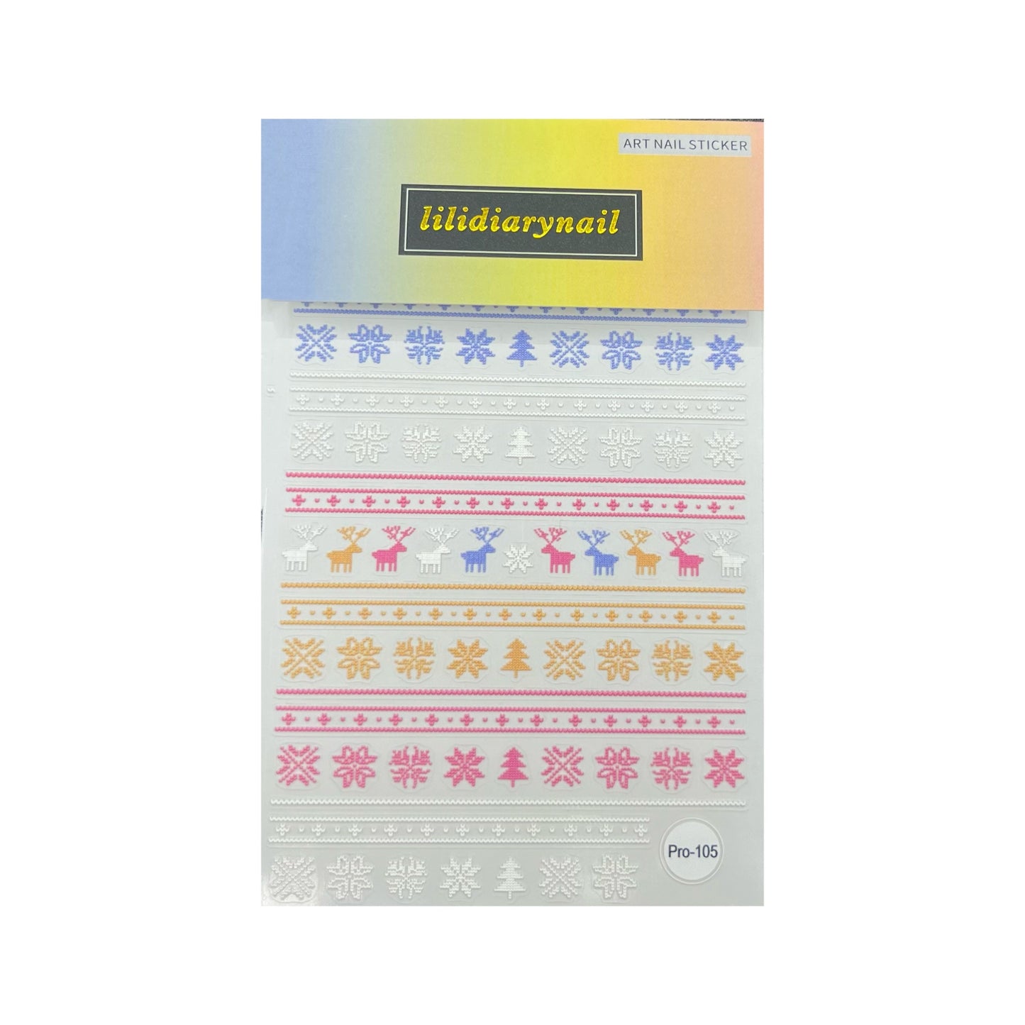 Snowflake Nail Stickers