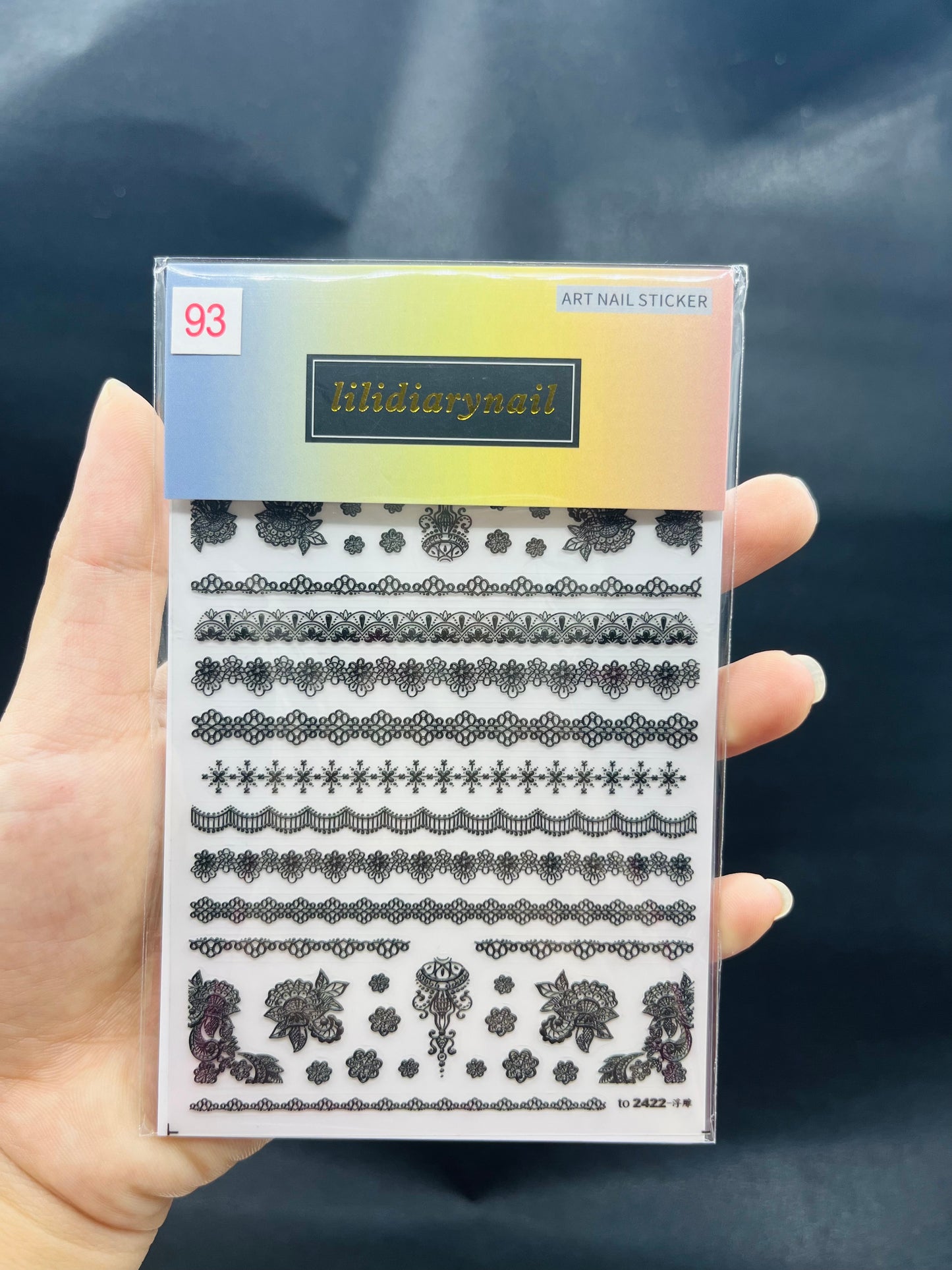 Lace Lace Nail Decal Decoration