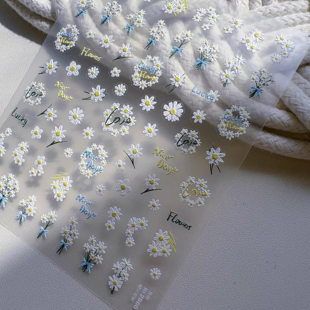 Flower Collection Nail Sticker Decoration
