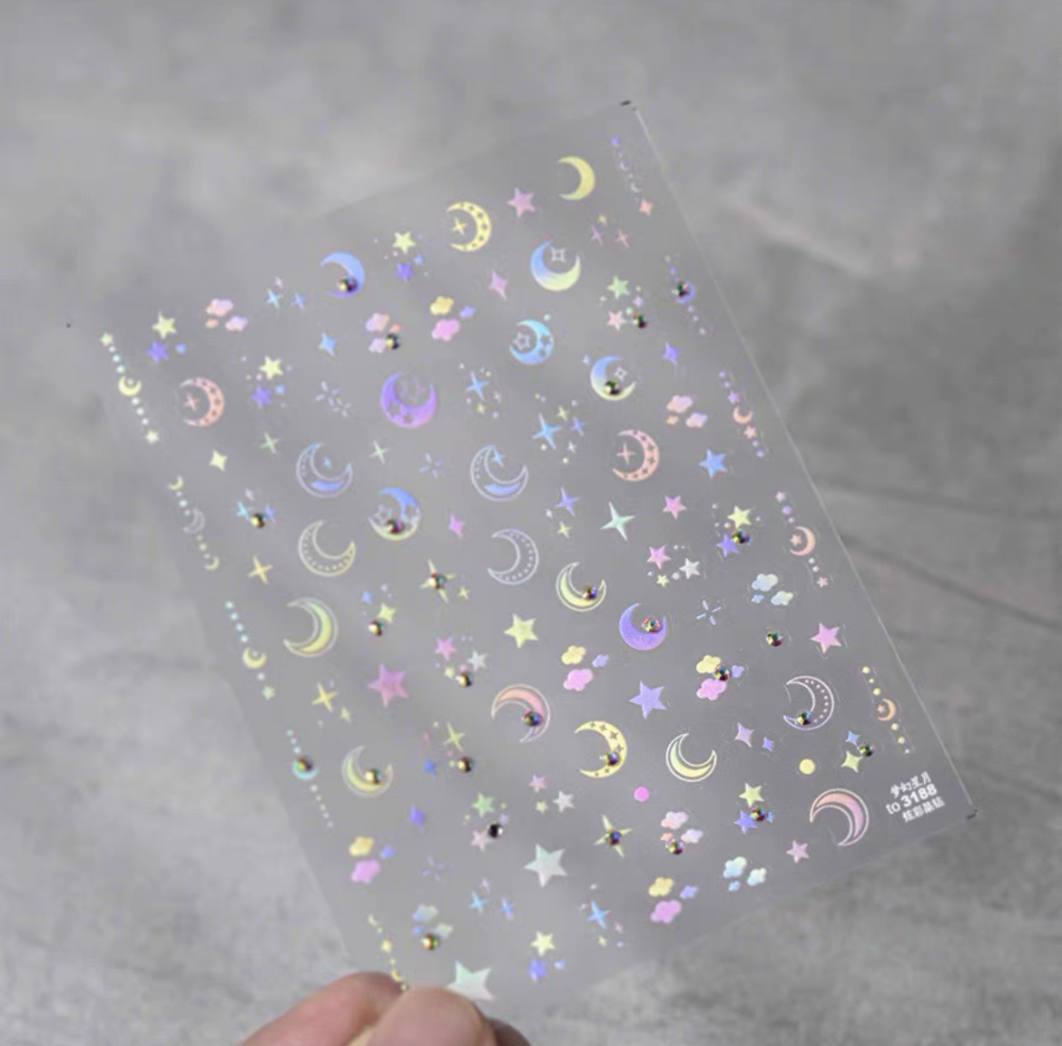 Pearl Diamond Nail Sticker