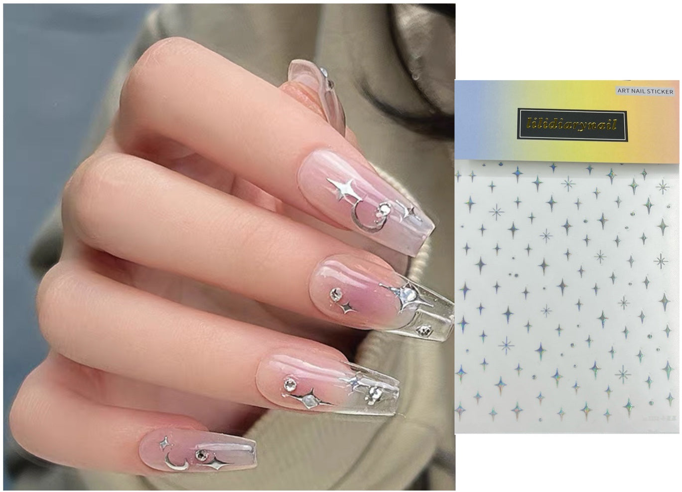 Star Series Nail Sticker Decoration