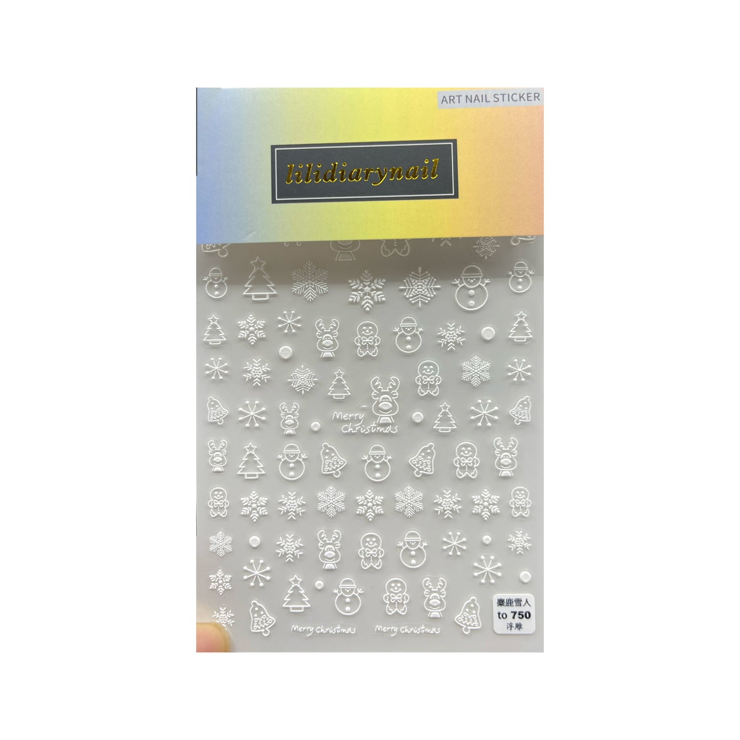 Snowflake Nail Stickers