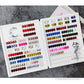 High Quality Acrylic Nail Art Swatch Book 200 /240 /308 Colors for Professional Salon and Home Use