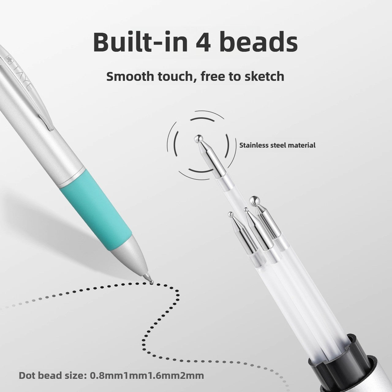 TAYE Four-in-One Diamond Pen Nail Tool
