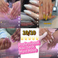 【LILI DIARY】 Nail Glass-Like Glossy Top Coat (HEMA FREE),  45 Days No Yellowing,Non-Wipe