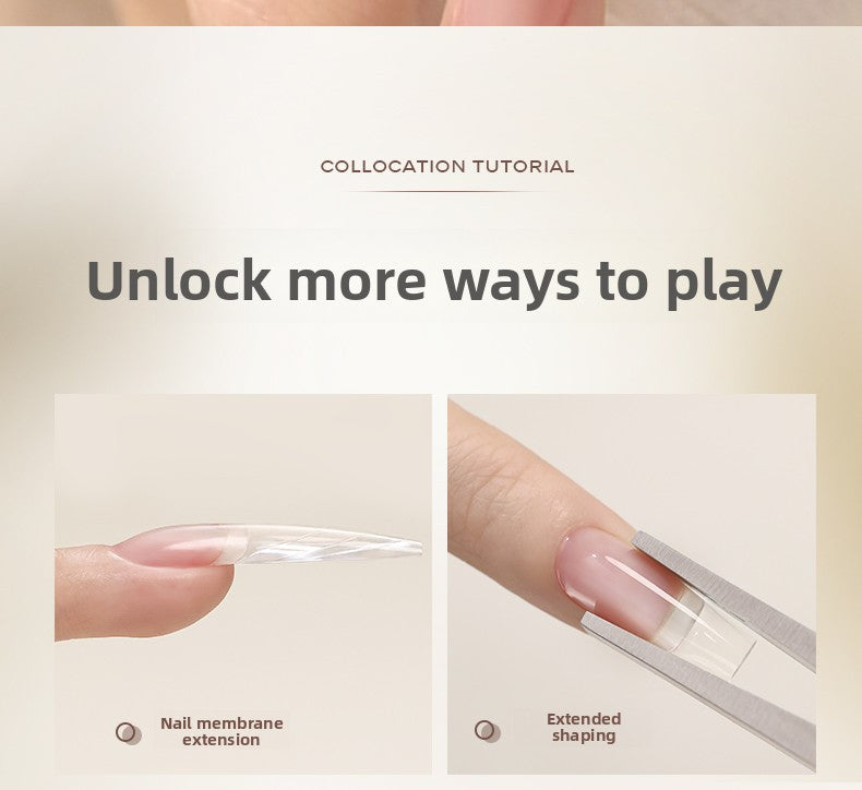 TAYE 3-in-1 Nail Builder Gel Nude Color Quick Extension Gel