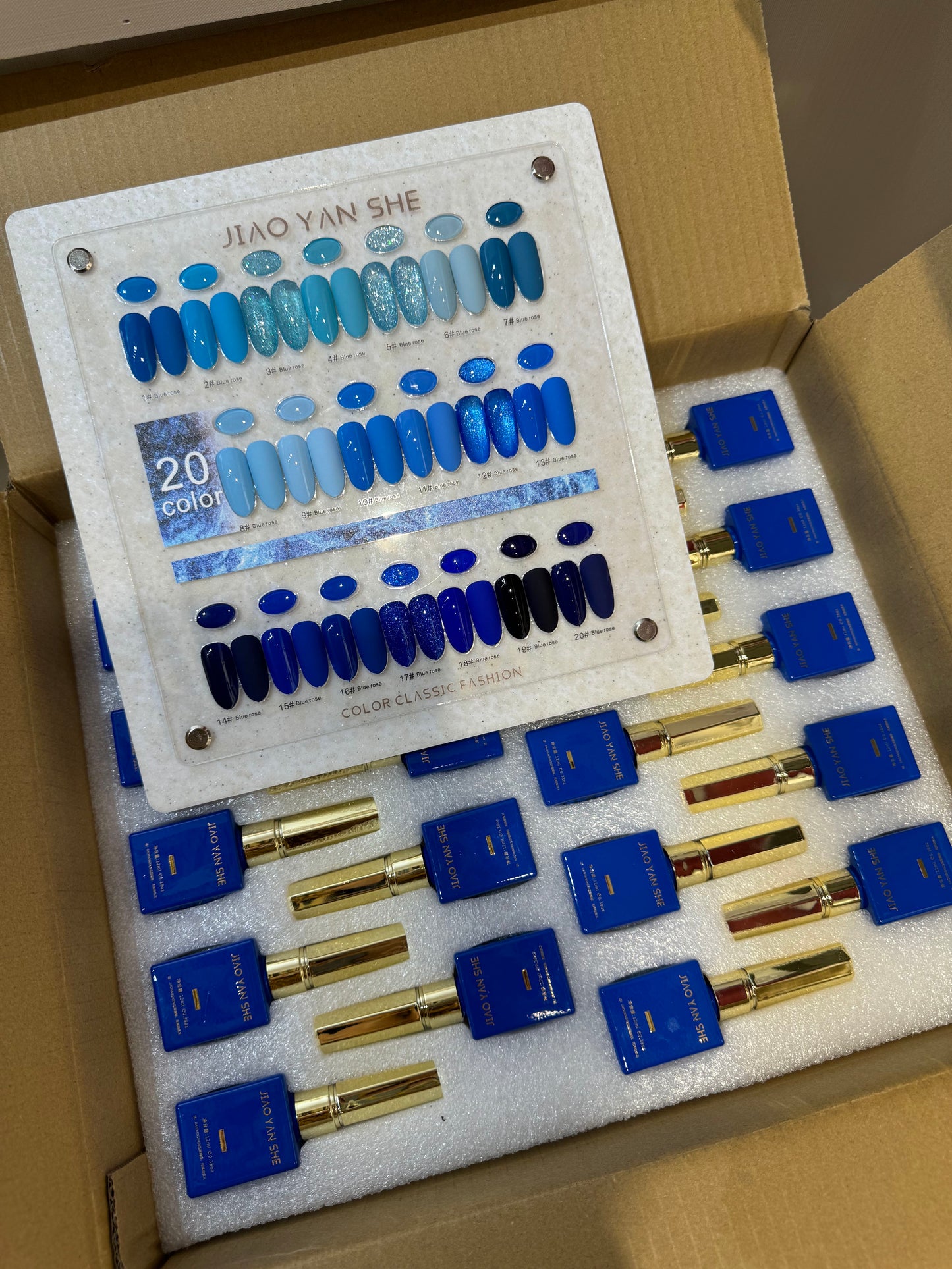 JIAOYANSHE 20 colors Klein Blue Collection