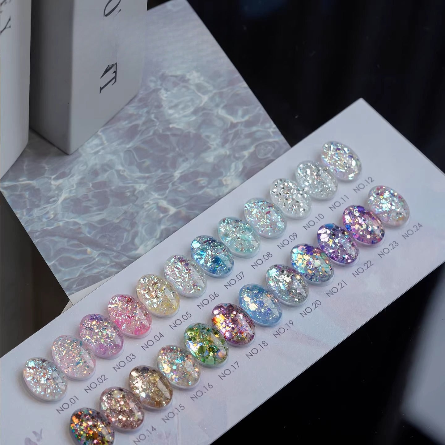 NAYISI Sparkling Myself 24 Colors Glitter Collection